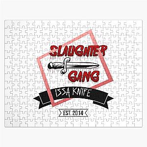 Slaughter Gang - 21 Savage - Issa Knife   Jigsaw Puzzle RB1711