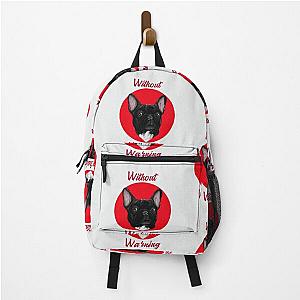 Without Warning Dog Design   21 Savage   songs   Rap Backpack RB1711