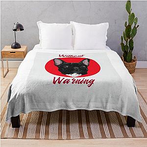 Without Warning Dog Design   21 Savage   songs   Rap Throw Blanket RB1711