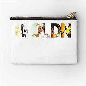 24kgoldn essential t shirt - 24kgoldn rapper sticker Zipper Pouch