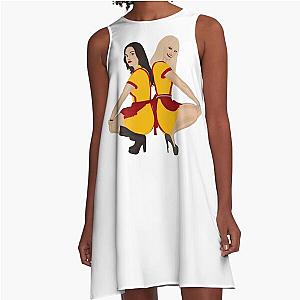 2 Broke Girls Max and Caroline A-Line Dress