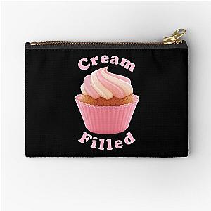 2 Broke Girls Cream Filled  Zipper Pouch