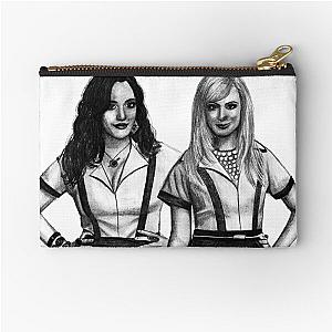 2 Broke Girls Drawing Zipper Pouch