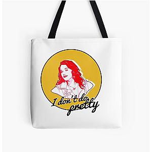 "I don't do pretty"  Max  2 Broke Girls All Over Print Tote Bag