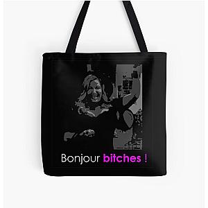 2 broke girls - Bonjour bitches All Over Print Tote Bag