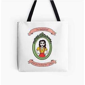 I'm Awesome - Max Black from 2 Broke Girls All Over Print Tote Bag