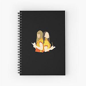 2 Broke Girls Fan Art Spiral Notebook