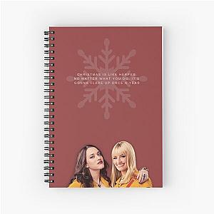 • 2 Broke Girls [christmas] Spiral Notebook