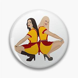 2 Broke Girls Max and Caroline Pin