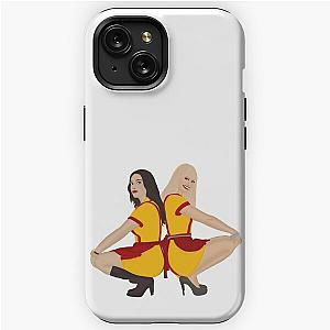 2 Broke Girls Max and Caroline iPhone Tough Case