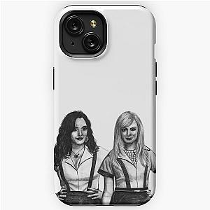 2 Broke Girls Drawing iPhone Tough Case