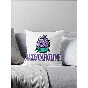 cupcake 2 broke girls Throw Pillow