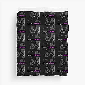 2 broke girls - Bonjour bitches Duvet Cover