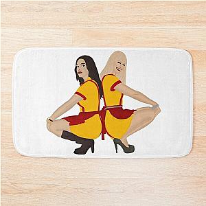 2 Broke Girls Max and Caroline Bath Mat