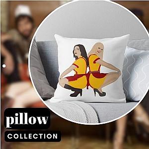 2 Broke Girls Pillows