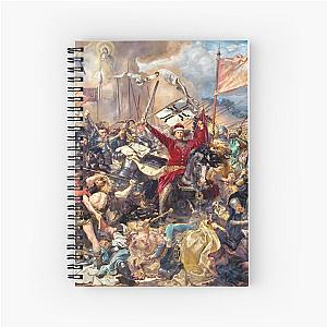 The Battle of Tenflower - 2hollis + Circleain Spiral Notebook