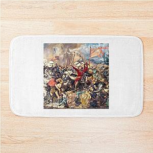 The Battle of Tenflower - 2hollis + Circleain Bath Mat