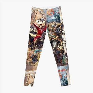 The Battle of Tenflower - 2hollis + Circleain Leggings