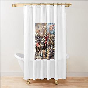 The Battle of Tenflower - 2hollis + Circleain Shower Curtain