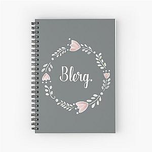 Blerg - Liz Lemon - 30 Rock Spiral Notebook