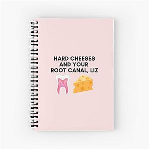 30 Rock - Hard cheeses and your root canal, Liz Spiral Notebook