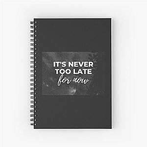 30 Rock - Its never too late for now Spiral Notebook