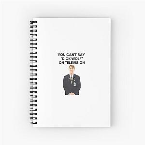 30 Rock - Kenneth - You cant say "Dick Wolf" on television Spiral Notebook