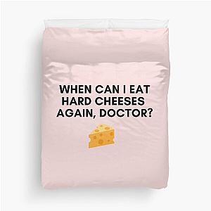 30 Rock - Liz - When can I eat hard cheeses again, Doctor? Duvet Cover