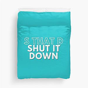 30 Rock - S that D Shut it down Duvet Cover