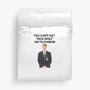 30 Rock - Kenneth - You cant say "Dick Wolf" on television Duvet Cover