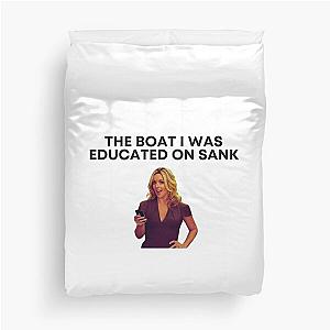 30 Rock - Jenna - The boat I was educated on sank Duvet Cover