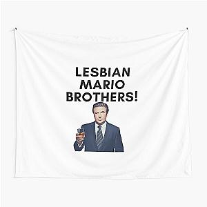 30 Rock - Jack Donaghy - Lesbian Mario Brothers! Tapestry