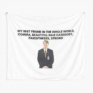 30 Rock - Kenneth - My best friend in the whole world, beautiful hair category (strong) Tapestry