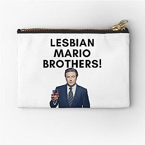 30 Rock - Jack Donaghy - Lesbian Mario Brothers! Zipper Pouch