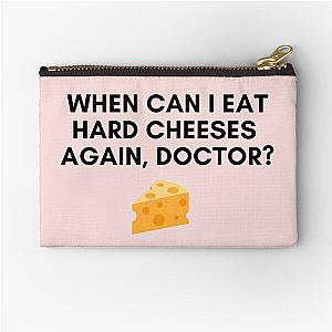 30 Rock - Liz - When can I eat hard cheeses again, Doctor? Zipper Pouch