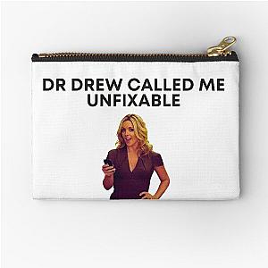 30 Rock - Jenna - Dr Drew called me unfixable Zipper Pouch