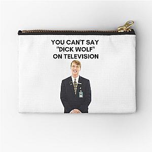 30 Rock - Kenneth - You cant say "Dick Wolf" on television Zipper Pouch