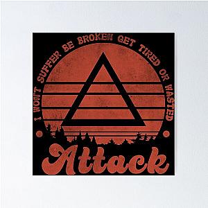 30 Seconds to Mars Attack  Poster