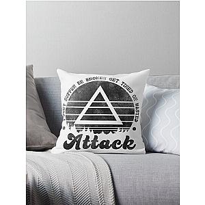 30 Seconds to Mars Attack  Throw Pillow