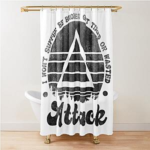 30 Seconds to Mars Attack  Shower Curtain