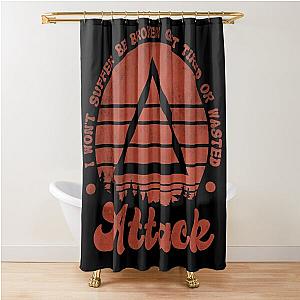 30 Seconds to Mars Attack  Shower Curtain