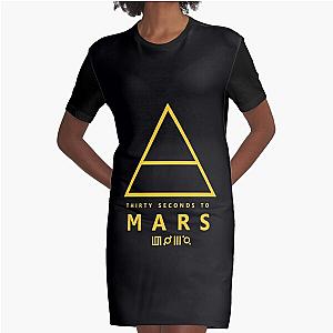 Thirty Seconds To Mars Graphic T-Shirt Dress