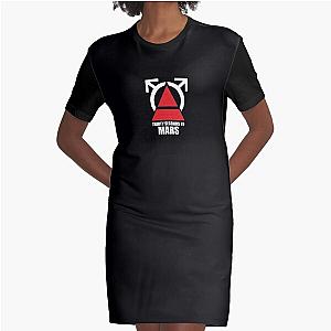 Thirty Seconds To Mars Graphic T-Shirt Dress