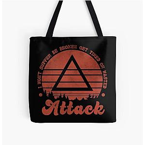 30 Seconds to Mars Attack  All Over Print Tote Bag