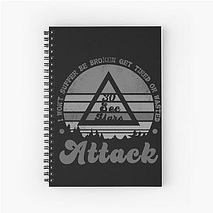 30 seconds to mars Spiral Notebook