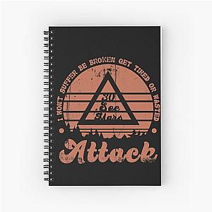 30 seconds to mars Spiral Notebook