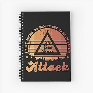 30 seconds to mars Spiral Notebook