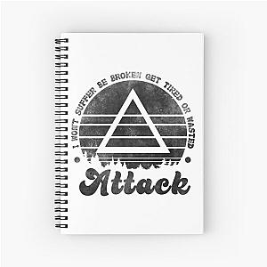 30 Seconds to Mars Attack  Spiral Notebook