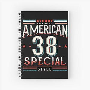 American 38 Special Style Steady Streetwear Spiral Notebook