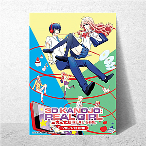 3D Kanojo Real Girl Love Beyond Dimensions 3D Kanojo Real Girl Posters